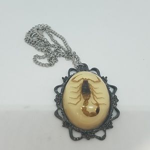 GASOLINE GLAMOUR Jewelry - White scorpion necklace new 🦂🦂🦂 GASOLINE GLAMOUR Jewelry - White scorpion necklace new 🦂🦂🦂